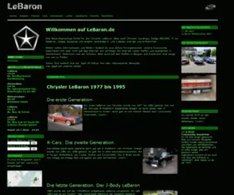 Lebaron.de(Zü) Screenshot