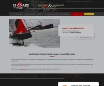 Lebars-Publicite.com(Marquage) Screenshot