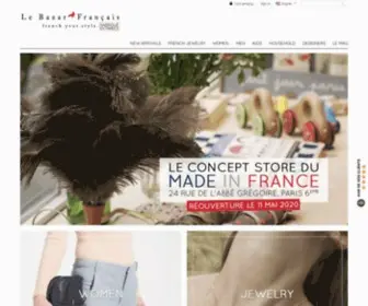 Lebazarfrancais.com(Le Bazar Français) Screenshot