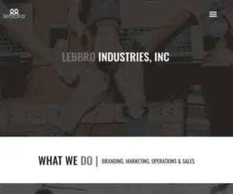 Lebbroindustries.com(Lebbro Industries) Screenshot