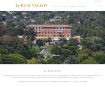 Lebeauvallon.com(Le Beauvallon) Screenshot