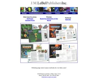 Lebel.com(LeBel Publishers Inc) Screenshot