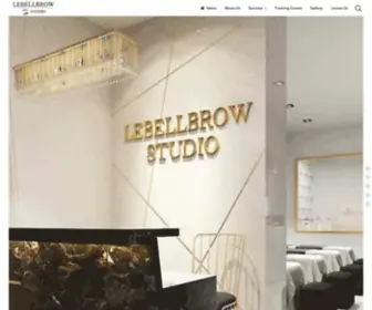 Lebellbrowstudio.com(Eyebrow Embroidery Specialist) Screenshot