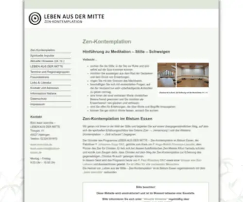 Leben-Aus-Der-Mitte.de(Leben aus der Mitte) Screenshot