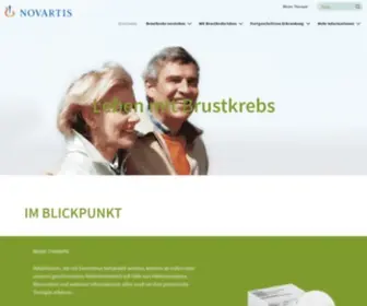 Leben-Mit-Brustkrebs.de(Leben mit Brustkrebs) Screenshot