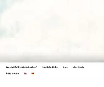 Leben-Mit-Msa.de(Unser Alltag mit Multisystematrophie) Screenshot