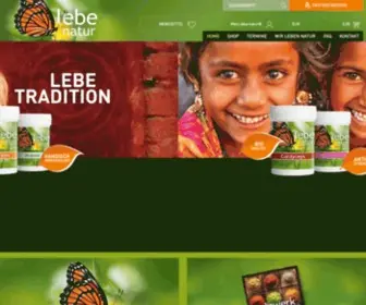 Lebenatur.com(Lebe natur®) Screenshot