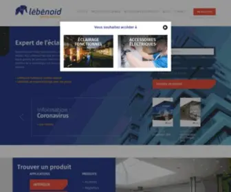 Lebenoid.fr(L'Ébénoïd®) Screenshot