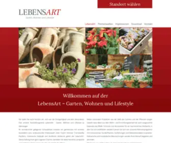 Lebensart-Messe.de(LebensArt) Screenshot