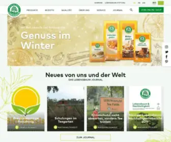 Lebensbaum.com(Home) Screenshot