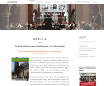 Lebenslaute.net(Klassische Musik) Screenshot