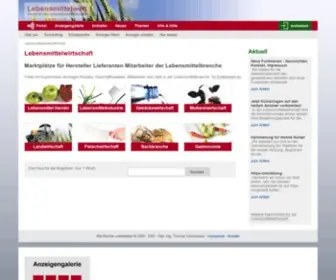 Lebensmittelwelt.de(Bäckerei) Screenshot
