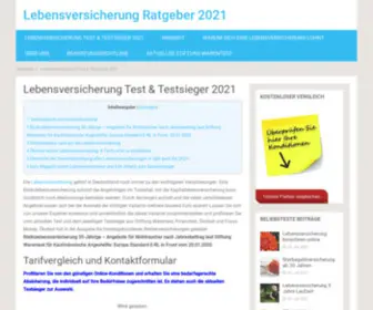 Lebensversicherung-Testberichte.de(Lebensversicherung Testberichte) Screenshot