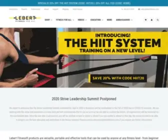 Lebertfitness.com(Lebert Fitness) Screenshot