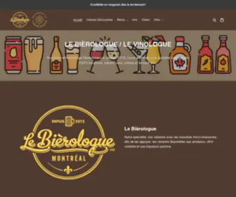 Lebierologue.com(Le Bièrologue) Screenshot
