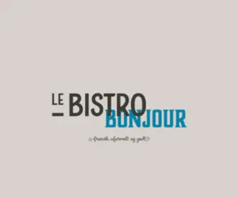 Lebistrotrondheim.no(Le Bistro) Screenshot