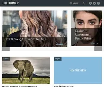 Leblebihaber.com(Leblebi Haber) Screenshot