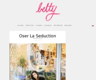 Leblogdebetty.com(Le Blog de Betty) Screenshot