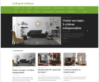 Leblogdelamaison.fr(Le Blog de la Maison) Screenshot