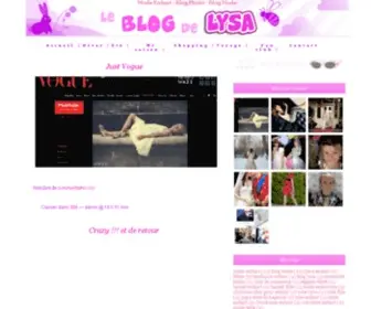 Leblogdelysa.com(Blog Mode enfant) Screenshot