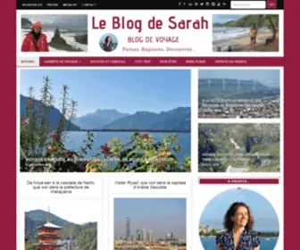Leblogdesarah.com(Le Blog de Sarah) Screenshot