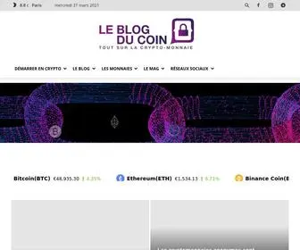 Leblogducoin.net(Blog & Actus) Screenshot