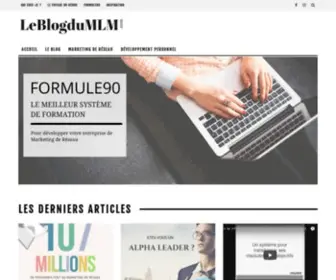 Leblogdumlm.com(LE BLOG DU MLM) Screenshot