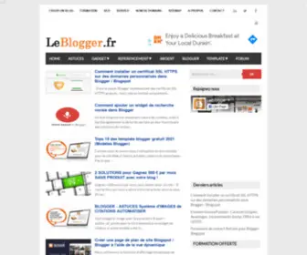 Leblogger.fr(Astuces Blogger et Blogspot) Screenshot