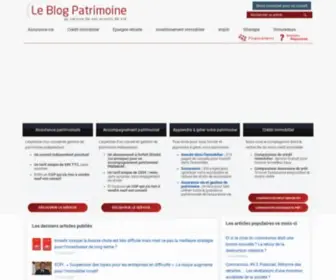 Leblogpatrimoine.com(Gestion de Patrimoine) Screenshot