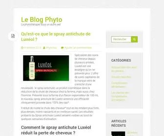 Leblogphyto.com(Le Blog Phyto) Screenshot