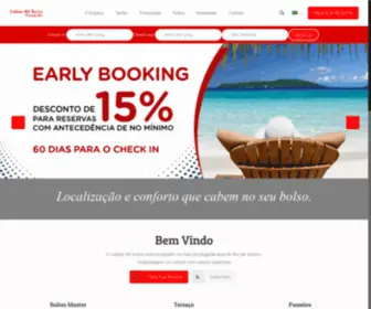 Leblonallsuites.com.br(Hospedagem) Screenshot