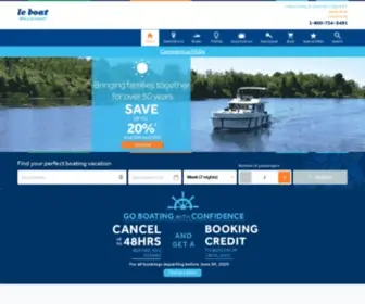 Leboat.com(Houseboat) Screenshot