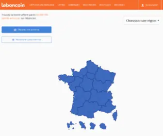 Leboncoin.fr(Site de petites annonces gratuites d'occasion) Screenshot