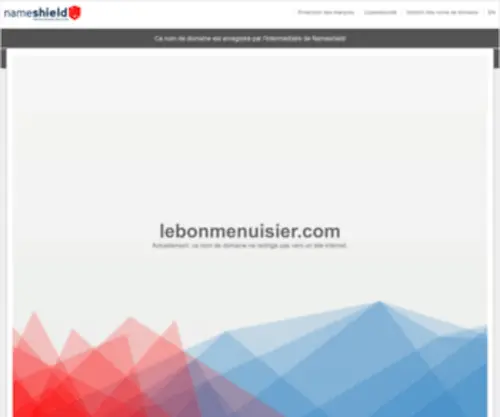 Lebonmenuisier.com(Accueil) Screenshot