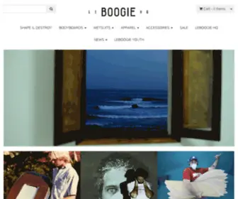 Leboogie.com(Le Boogie Magazine) Screenshot