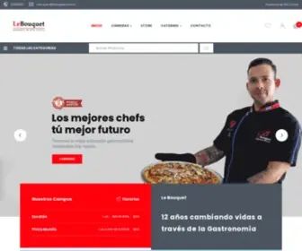 Lebouquet.com.sv(Le Bouquet Alta Cocina) Screenshot