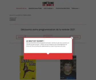 Lebout.com(Théâtre Le Bout) Screenshot