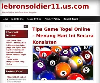 Lebronsoldier11.us.com(Lebronsoldier 11) Screenshot