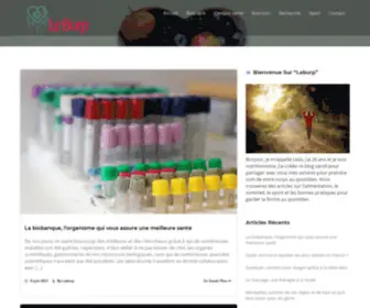 Leburp.com(Blog Nutrition et Santé) Screenshot