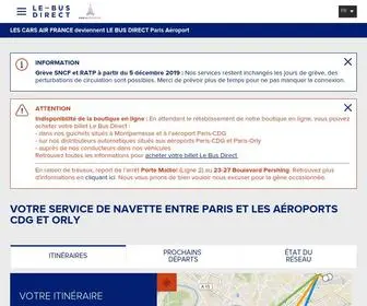 Lebusdirect.com(Le Bus Direct) Screenshot