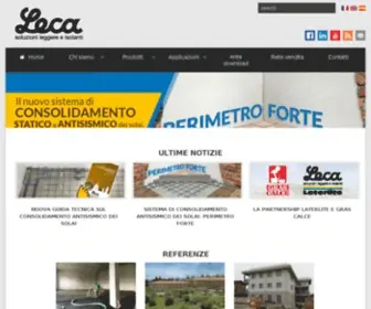 Leca.it(Soluzioni leggere e isolanti) Screenshot