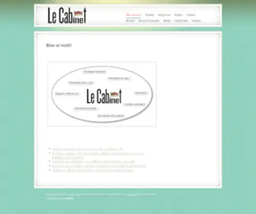 Lecabinet.ro(Le Cabinet) Screenshot