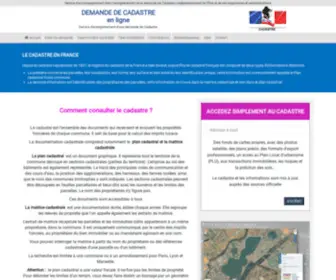 Lecadastre.fr(DEMANDE DE CADASTRE) Screenshot