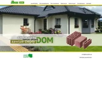 Lecadom.pl(Doskonałe materiały z keramzytu) Screenshot