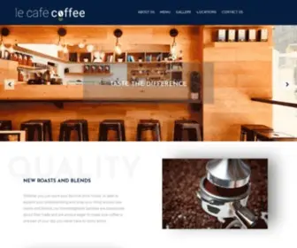 Lecafecoffee.com(NYC Best Coffee) Screenshot