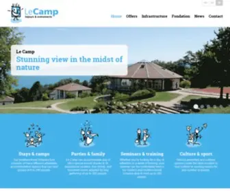 Lecamp.ch(Accueil) Screenshot