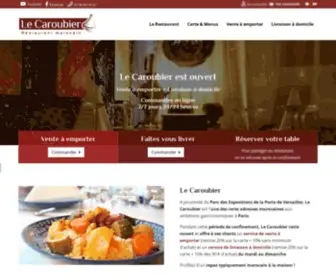 Lecaroubier.com(Cuisine gastronomique marocaine) Screenshot