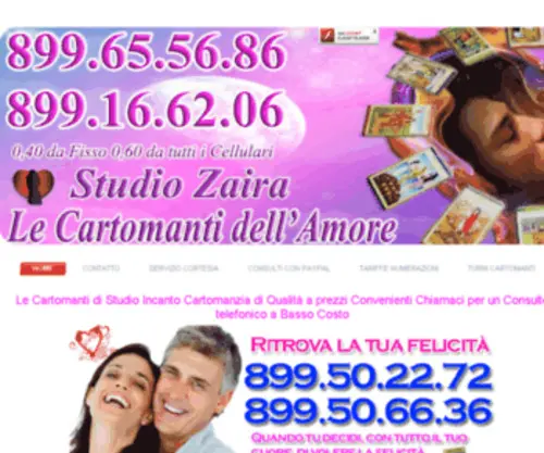 Lecartomantidistudioincanto.com(TAROCCHI GRATIS) Screenshot