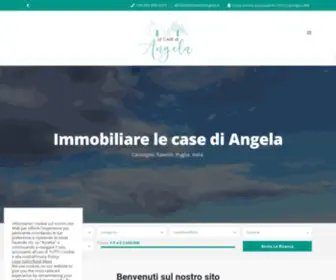 Lecasediangela.it(Immobiliare le case di Angela) Screenshot