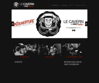 Lecavernclub.com(Le Cavern by Space Monkeys) Screenshot